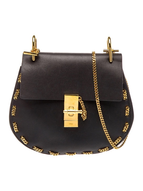 Chloe Handbags - Chloé Drew Threaded-Chain Shoulder Bag